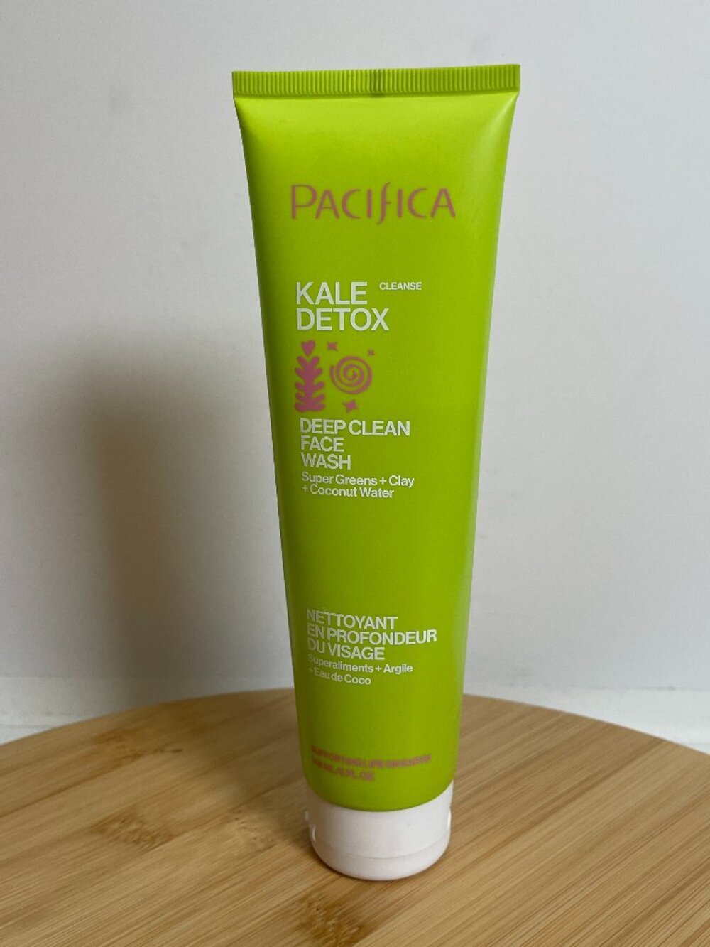 Pacifica Kale Detox Deep Clean Face Wash 5 oz Super Greens Clay Coconut Water